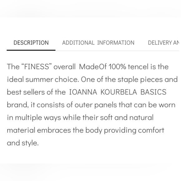 Ioanna Kourbela jumpsuit BNWT - Picture 12 of 12